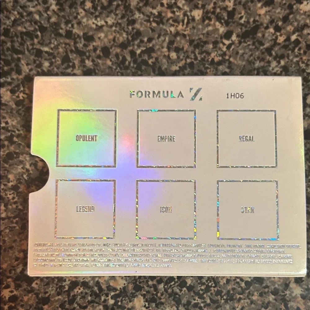 Formula Z So Pretty Transformations Shadow Palette - Picture 5 of 6